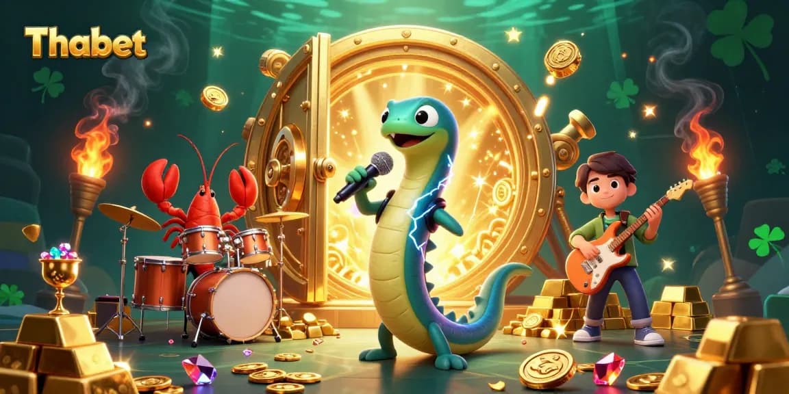Thabet captivates players with dynamic DJ performances and dazzling underwater treasures.