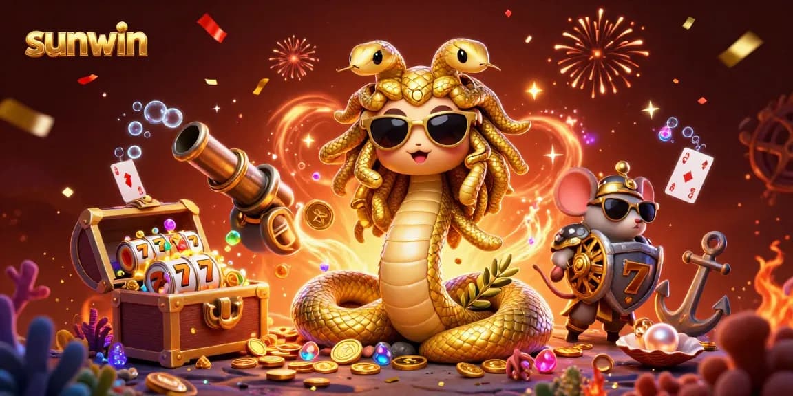 Engage in captivating gameplay at sunwin with exciting slots and dynamic characters in a vibrant environment.