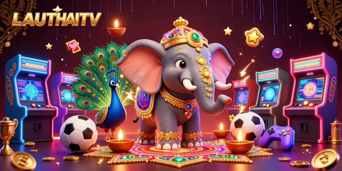 Engage with LAUTHAITV's vibrant sports betting action featuring dynamic game elements.
