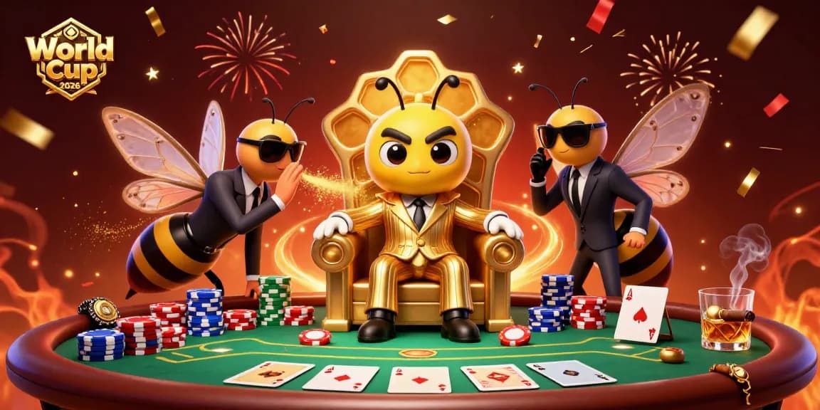 Enhance your winning strategies during the World Cup 2026 with this vibrant casino-themed illustration.