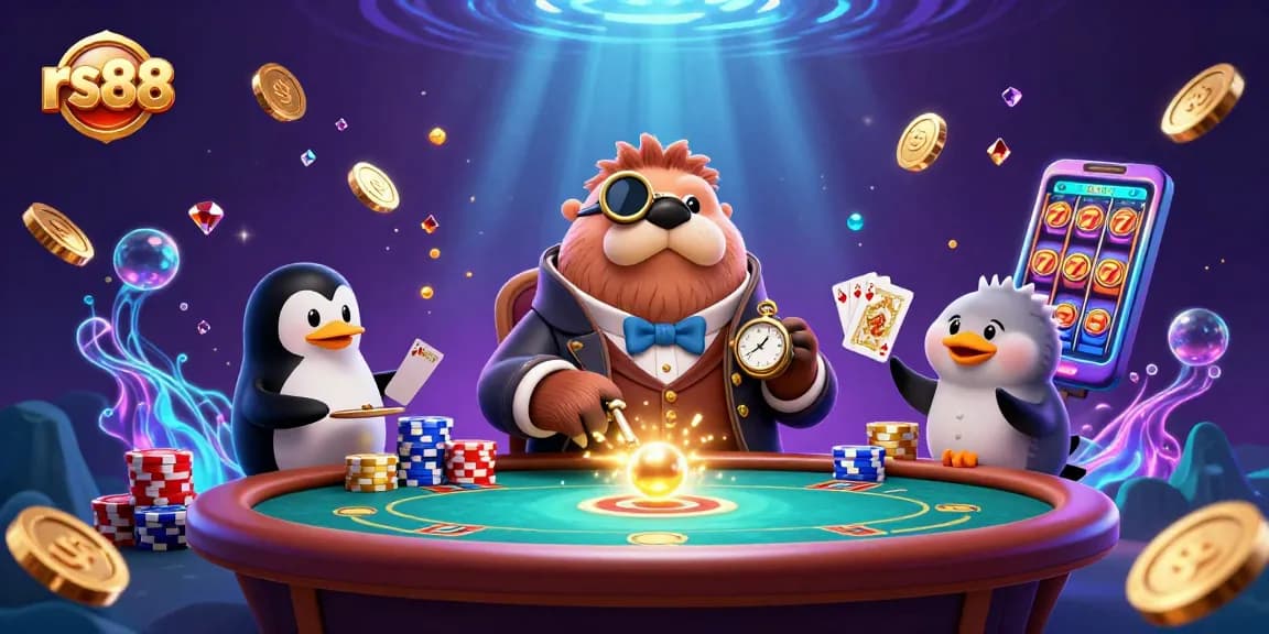 Experience thrilling gambling at rs88 with underwater poker and exciting characters.