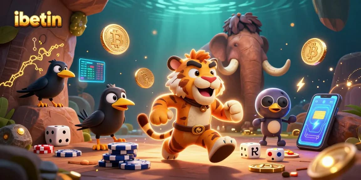 Experience ibetin in a vibrant 3D casino scene, featuring exciting game elements and captivating visuals.