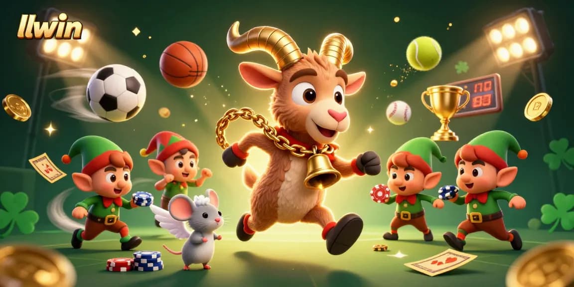 llwin brings an exciting casino atmosphere with Krampus, an angel mouse, and elf gremlins in playful action.