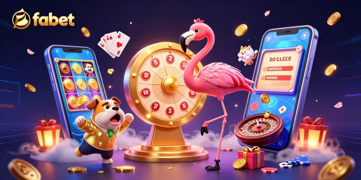 Spin to win at fabet with 3D animated casino characters and dynamic gaming elements