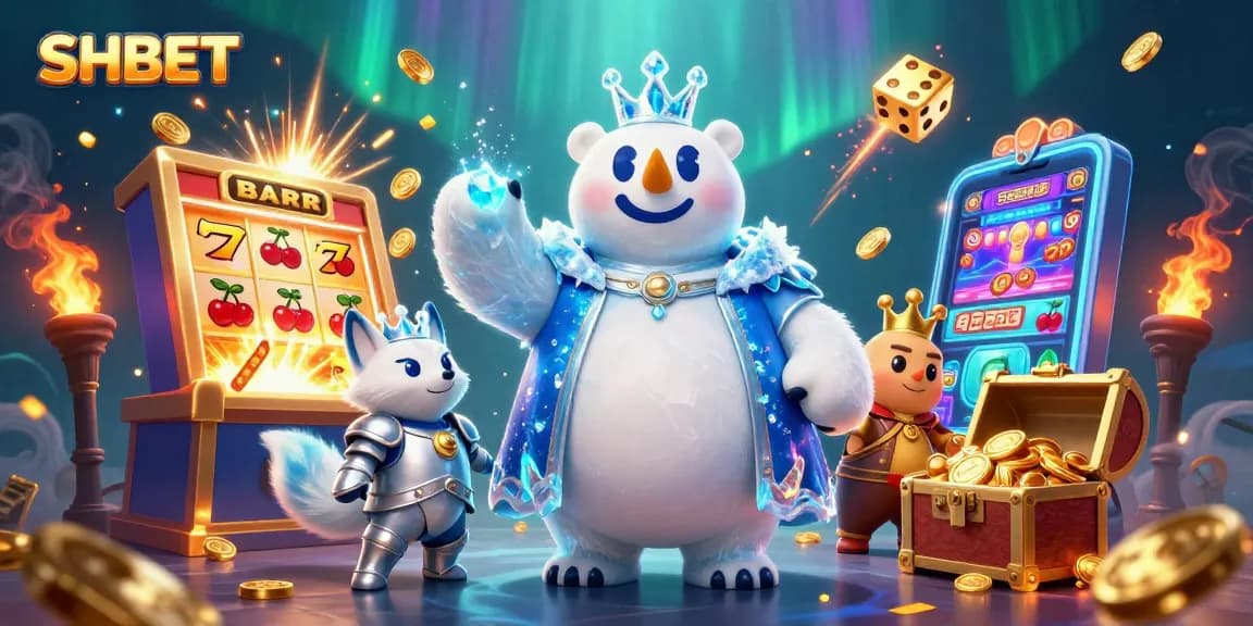 Spin the reels and win big at SHBET with an exciting 3D casino adventure illustrated