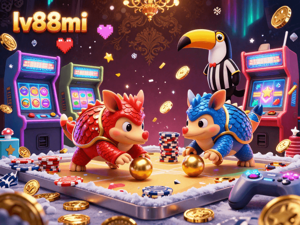 Engage in thrilling gameplay with lv88mi’s dynamic pangolin competition amid casino treasures.