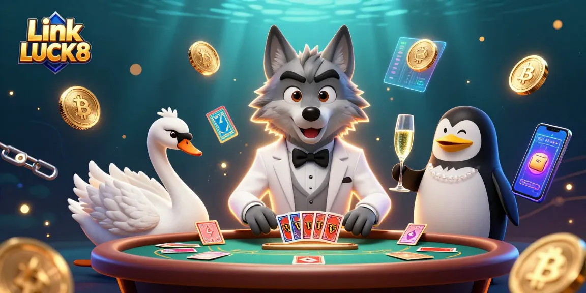 Experience exciting action with Link LUCK8 as colorful critters and crypto chaos fill the casino. Perfect for digital realms!