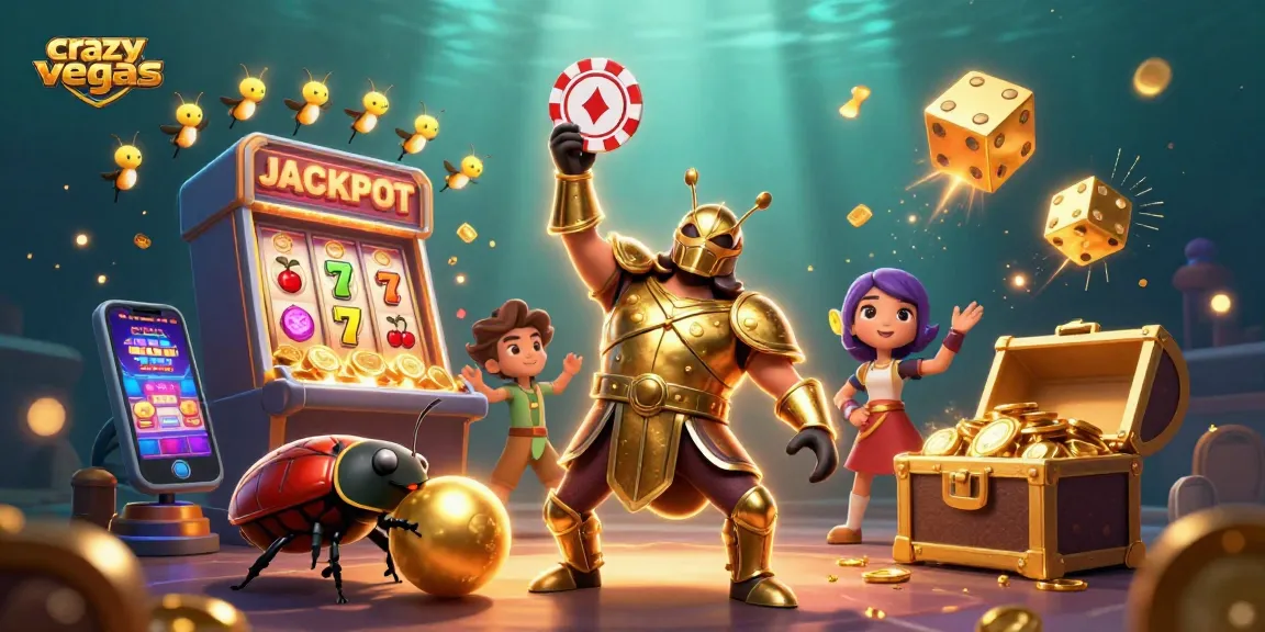 Explore exciting games at crazyvegas with dynamic beetle characters and jackpot excitement.