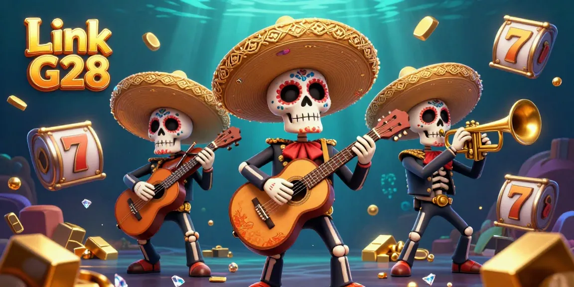 Raise your stakes with Link G28 as a mariachi band brings luck and vibrant colors to the online casino scene.