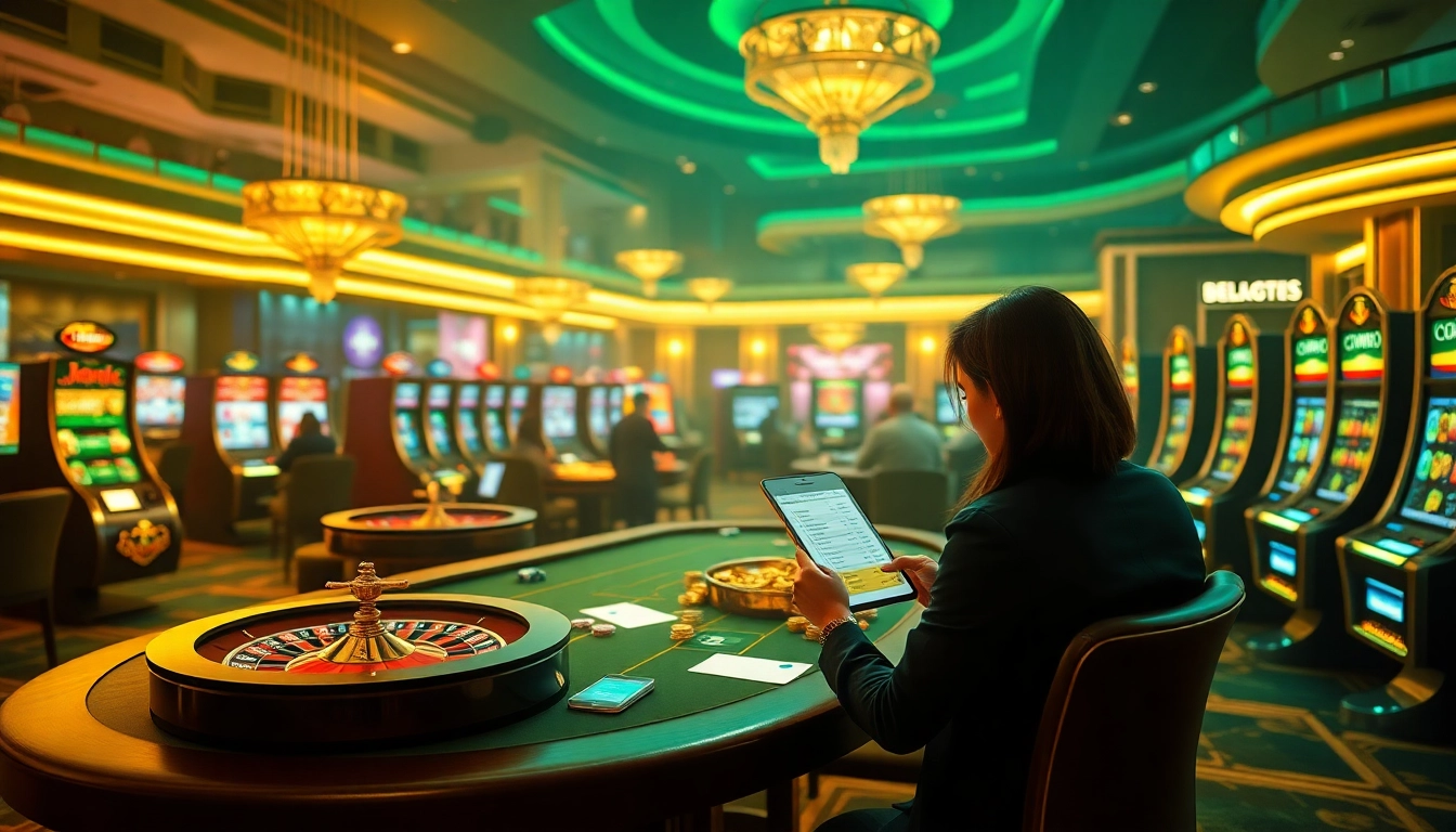 Players enjoying online gambling excitement at https://dagaz.com.co/ with vibrant casino visuals and digital betting slips.