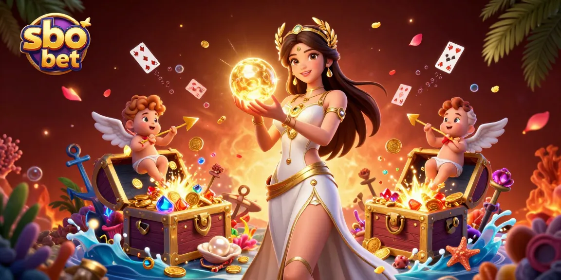 Experience winning moments in sports betting with sbo bet's vibrant 3D casino scene!