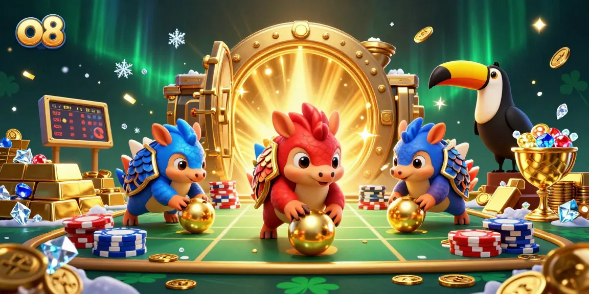 Engage in thrilling games at o8, featuring pangolins in a captivating 3D casino duel!
