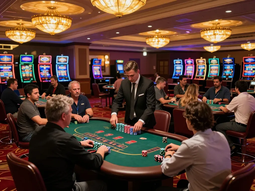 Engaging in exciting blackjack games at qq88 casino with lively players and dynamic tables.