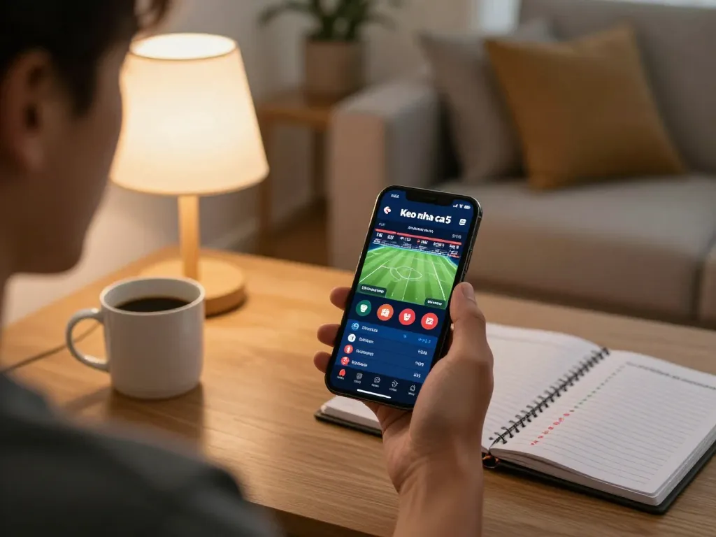Engaging with the Keo nha cai 5 app for strategic sports betting at home