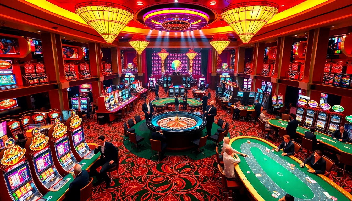 Experience the thrill of SODO CASINO with exciting games, vibrant crowds, and professional gambling action.
