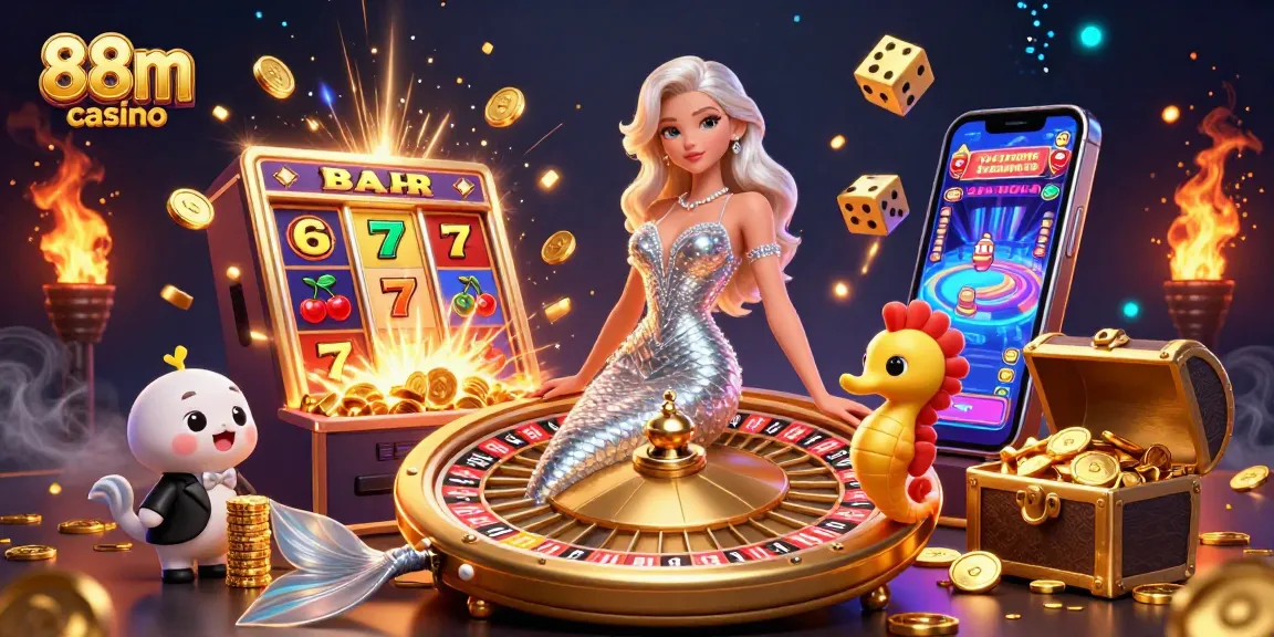 Experience thrilling wins at 88m casino with vibrant casino games and jackpots.