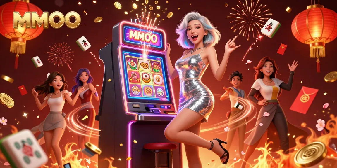 Experience the excitement at MMOO casino with stunning slot machines and dynamic winning moments.