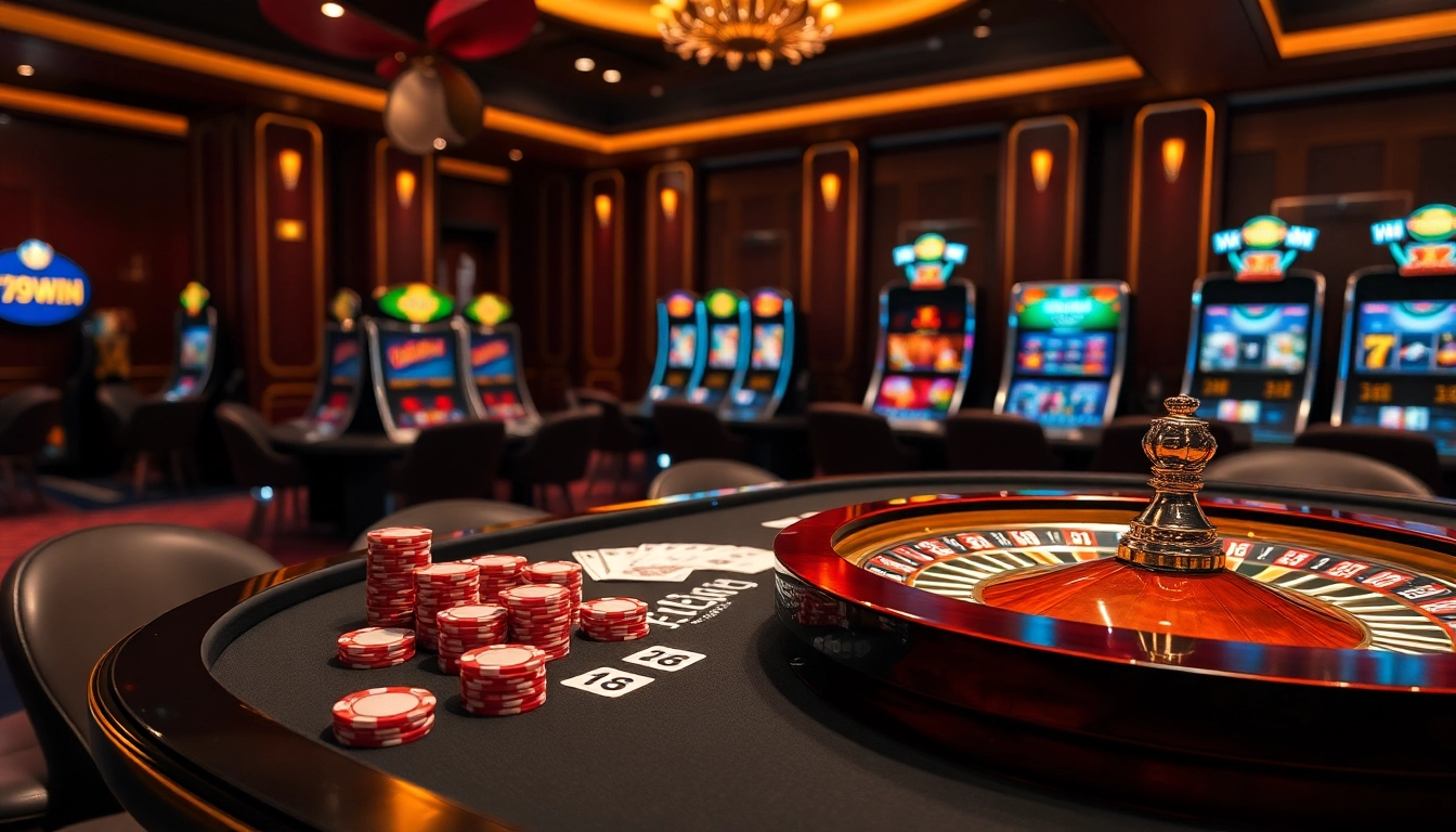 Experience thrilling gambling opportunities at 789win.com with casino tables filled with action and excitement.