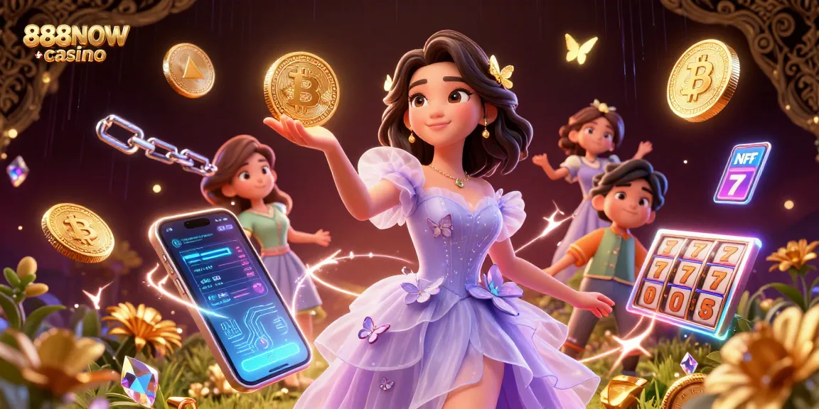 Experience the thrill of 888NOW casino with stunning visuals of games & vibrant elements.