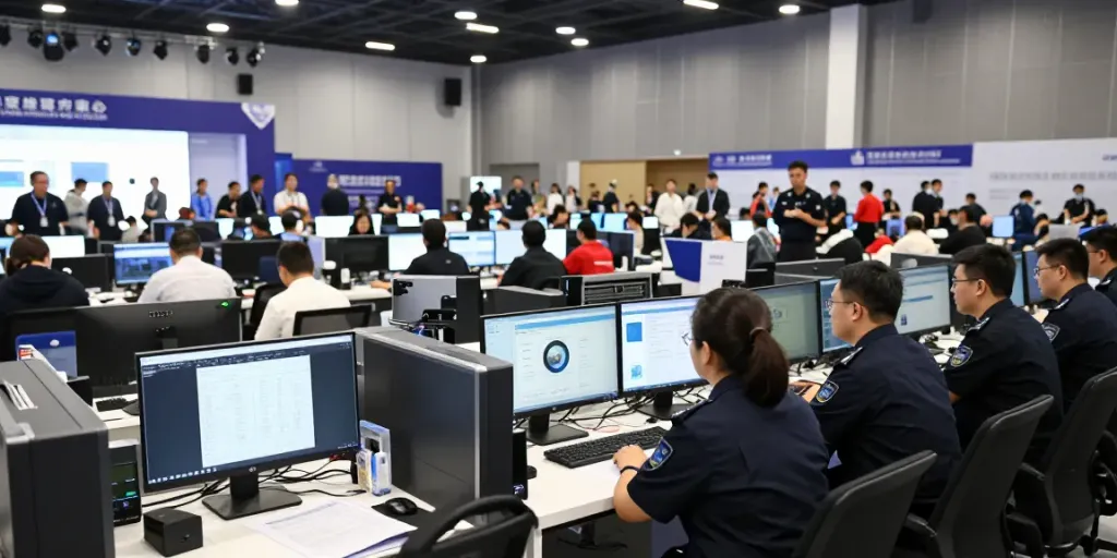 Corporate Security team providing trusted professional services at a community event.