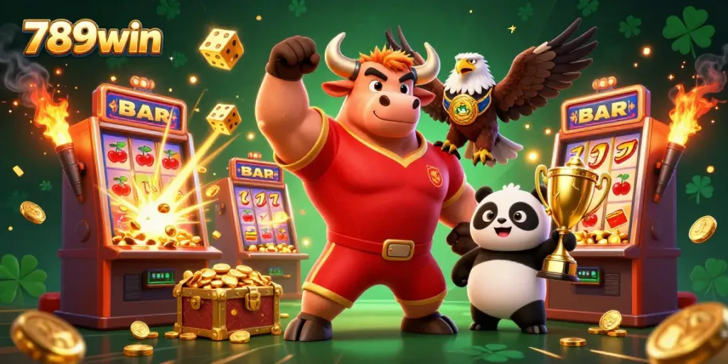 Experience thrilling jackpots with 789win's dynamic gaming scene full of excitement and celebration.
