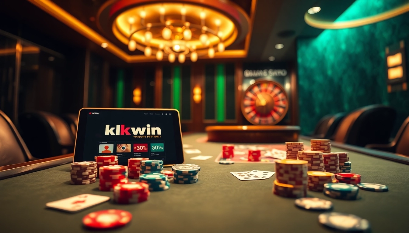 Experience the excitement at trang chủ kkwin with vibrant casino visuals and dynamic gaming elements.