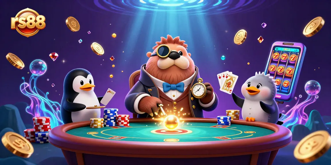 Experience thrilling gambling at rs88 with underwater poker and exciting characters.