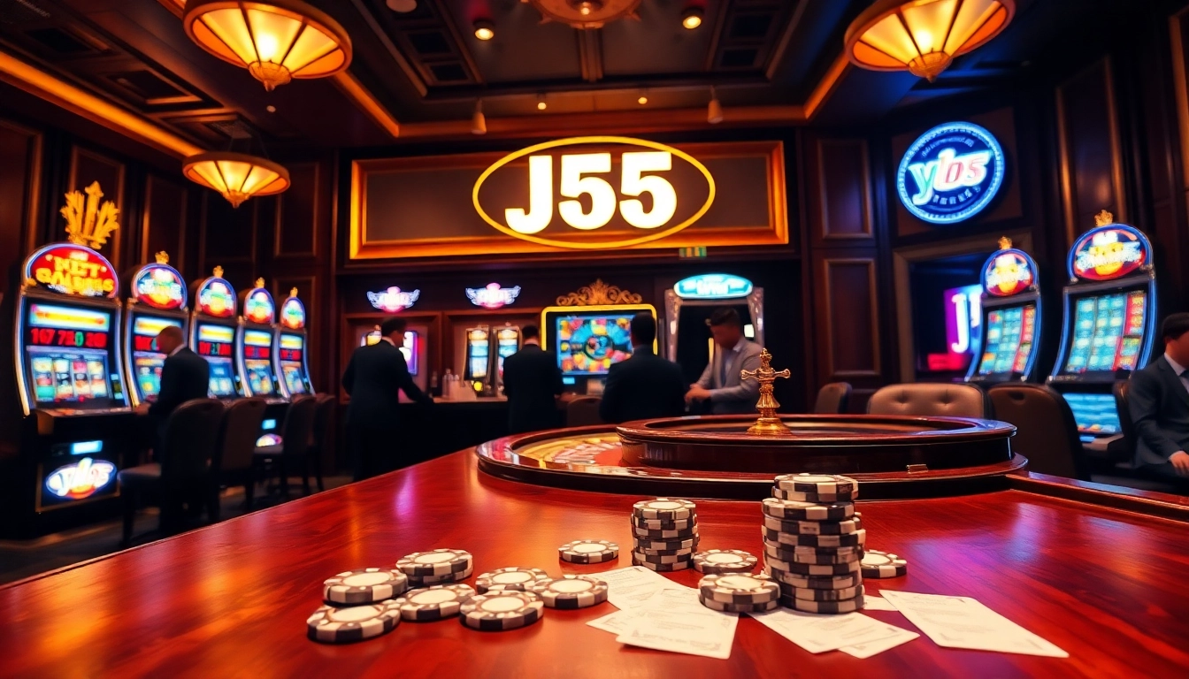 Enjoy high-stakes gambling at the elegant jl55 casino, featuring vibrant tables and exciting gameplay.