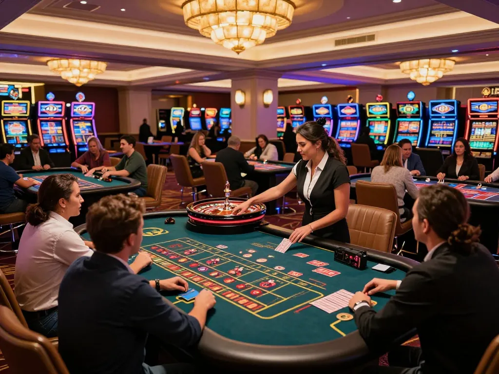Players experiencing high-stakes roulette action at https://max88sss.com/, capturing excitement and ambiance.