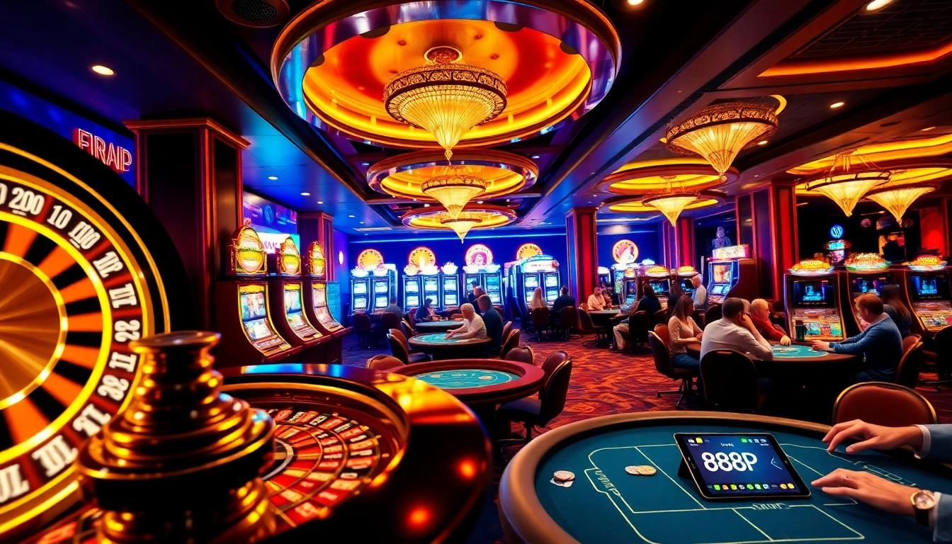 Experience thrilling gameplay at 888P with vibrant casino action and interactive online gaming elements.
