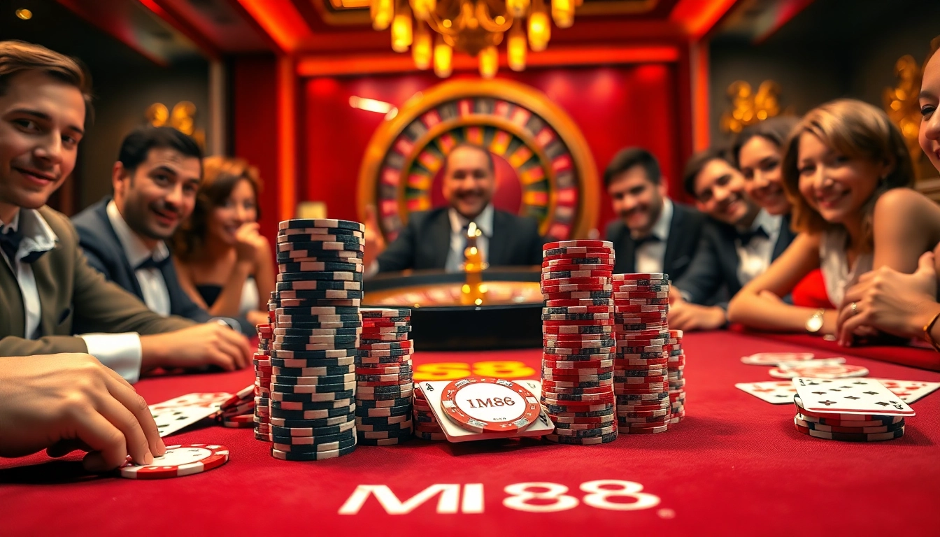 Experience the thrill of casino gaming with MM88’s exciting poker tables and vibrant atmosphere.