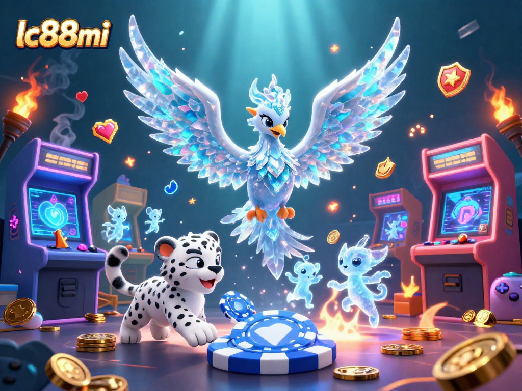 Experience thrilling gameplay at lc88mi with vibrant characters and immersive casino elements.
