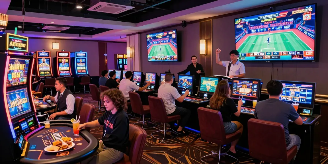Explore the exciting world of online casinos at https://saintnicolasplace.co.uk, featuring vibrant gaming scenes and diverse players.