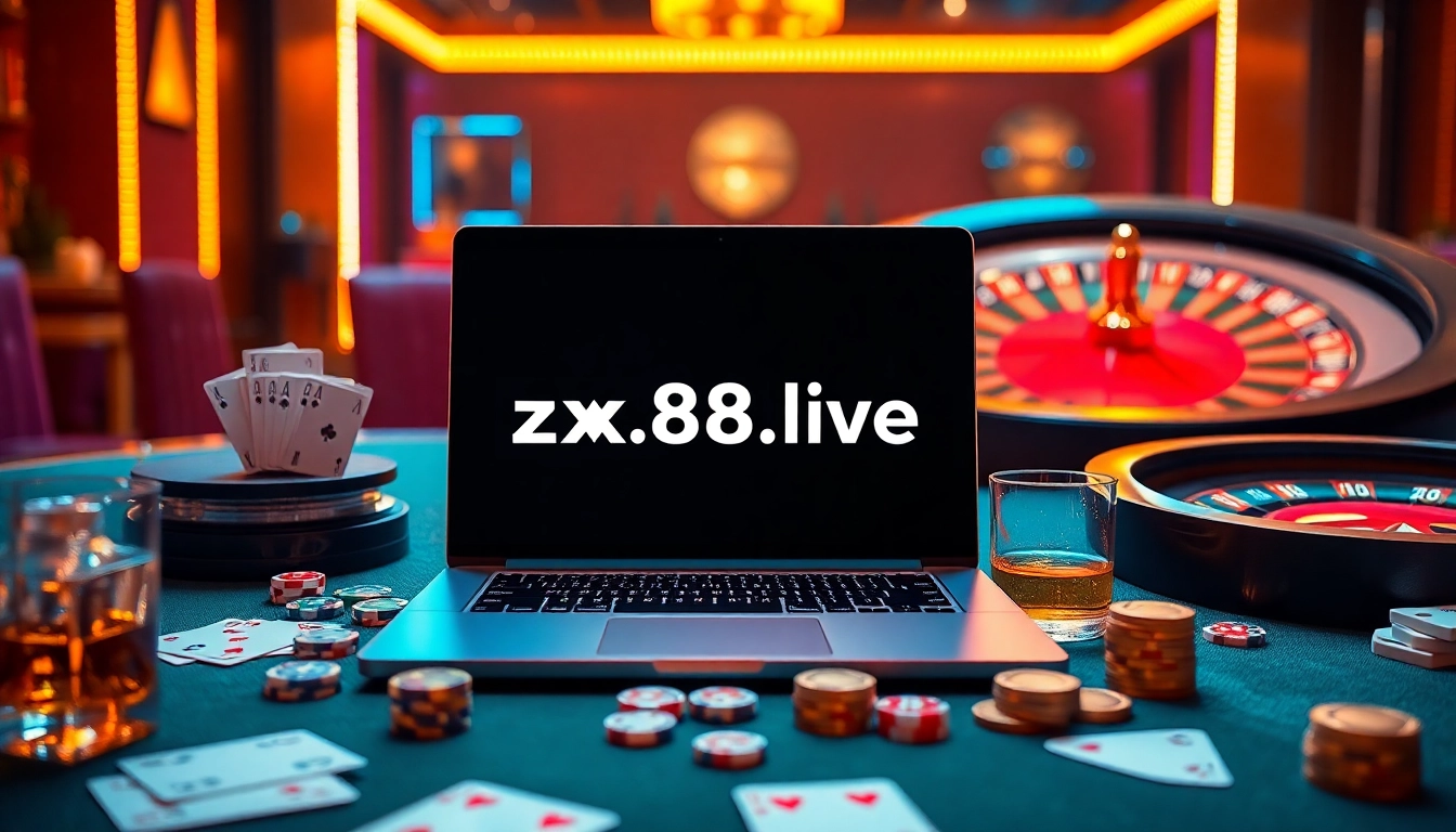 Experience thrilling action at https://zx88.live/ with vibrant casino visuals featuring exciting games.