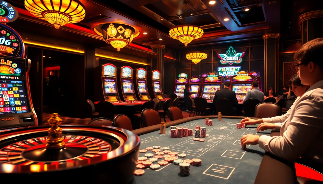 Experience the thrill of newphim in a high-stakes poker game surrounded by excitement and luxury.