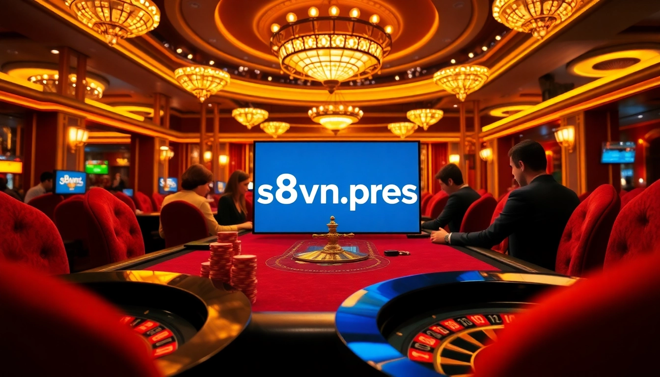 Experience the thrill of gaming at s8vn.press with vibrant casino games, poker chips, and spinning roulette.
