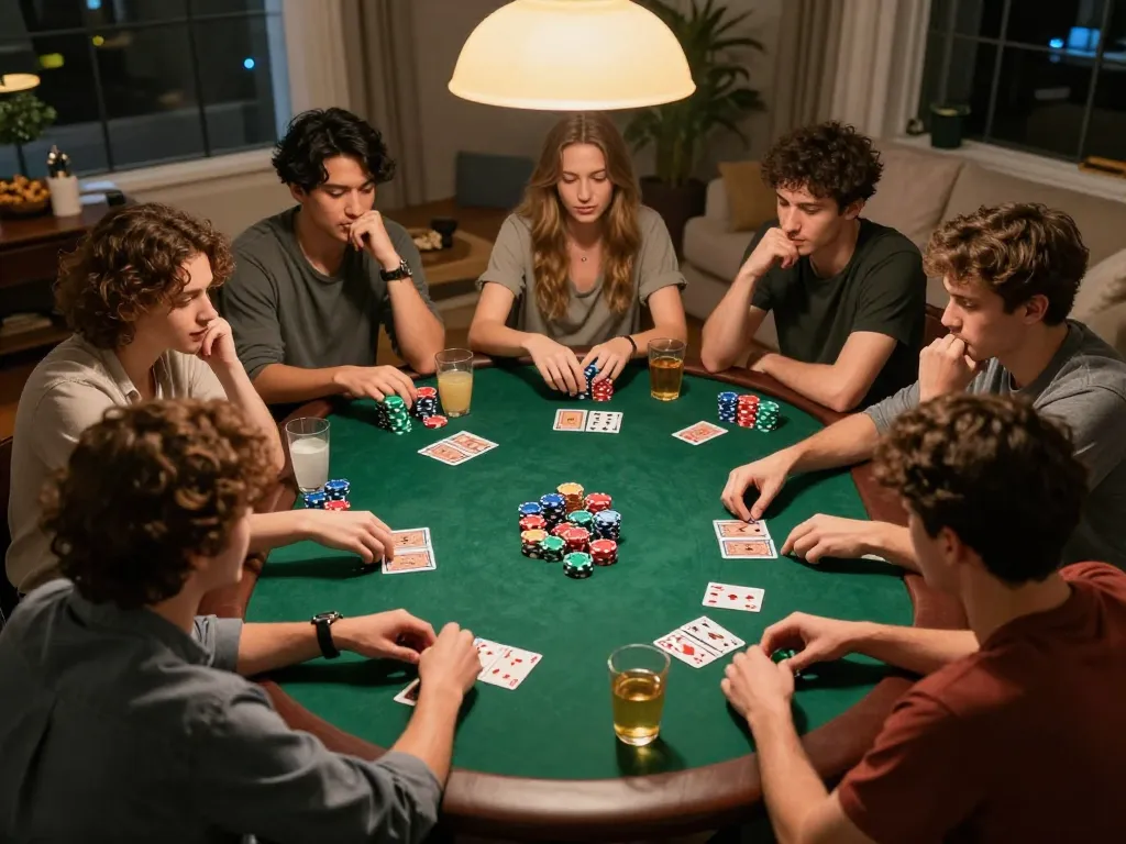 Nohu90 poker night with friends features dynamic gameplay and strategic camaraderie.