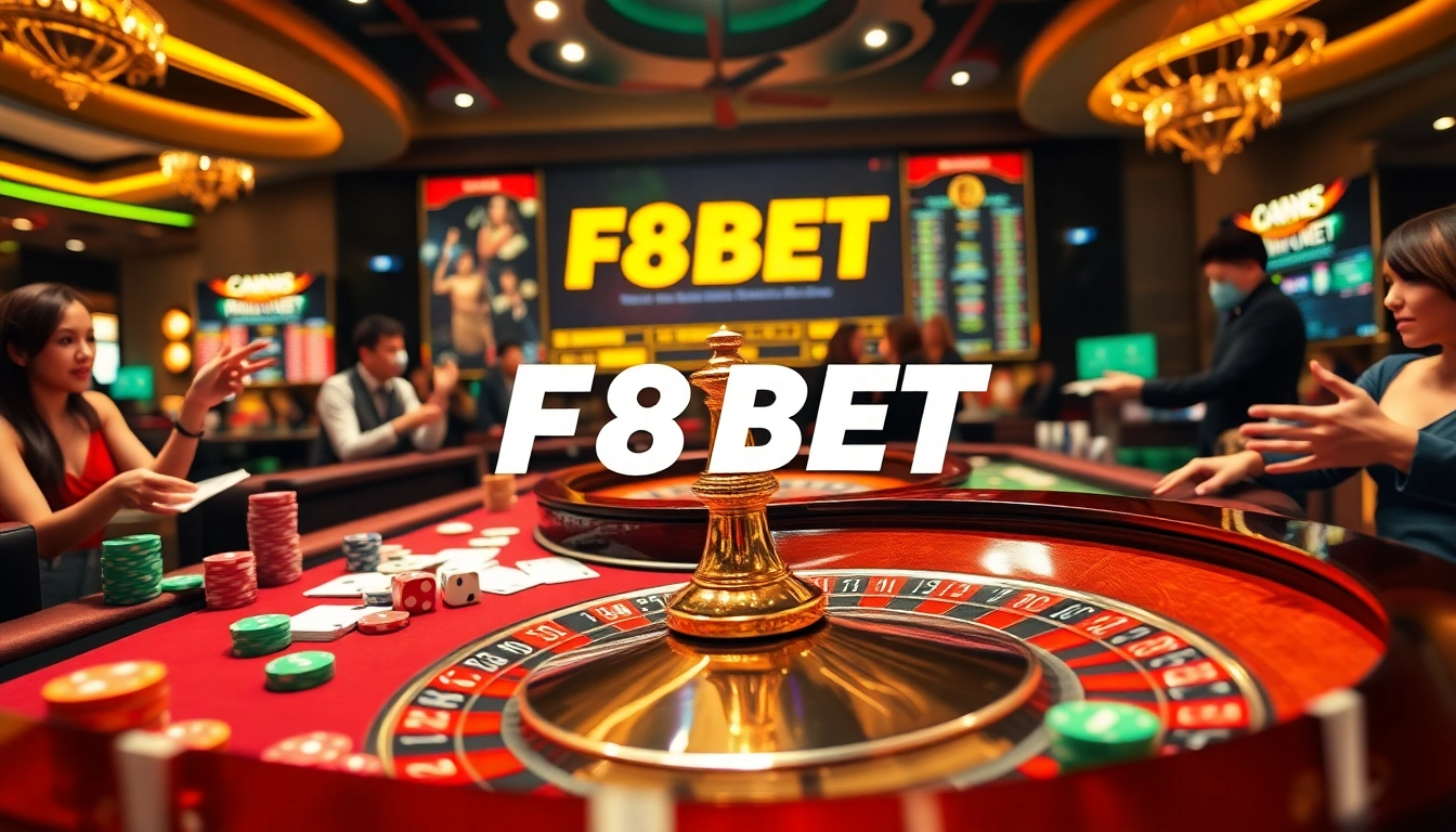 Experience the excitement of gaming at https://f8beta2.support/ with vibrant tables, chips, and players in action.