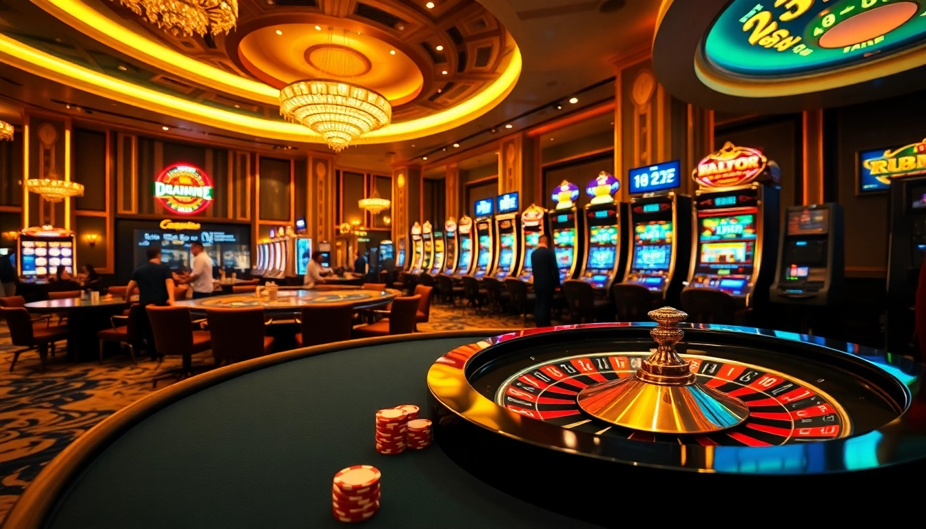 Experience thrilling gaming at https://rr88.bar/ with exciting casino tables and vibrant slot machines.