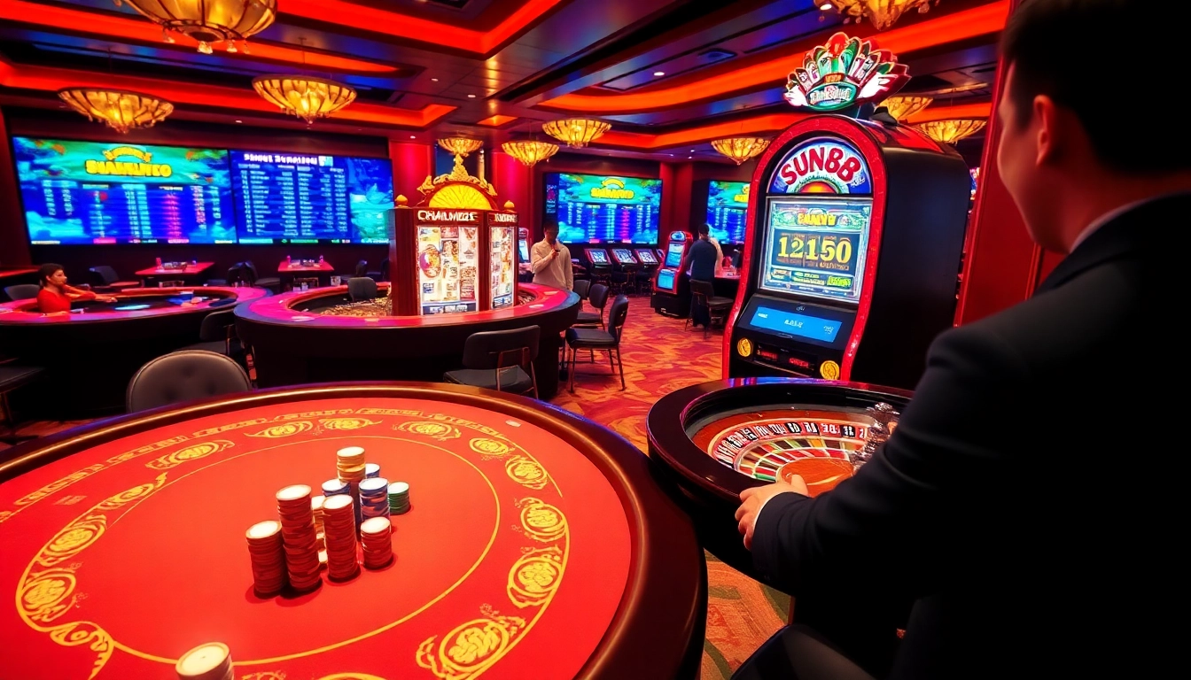 Experience the excitement of sun88i.casino with vibrant casino games and lively players.