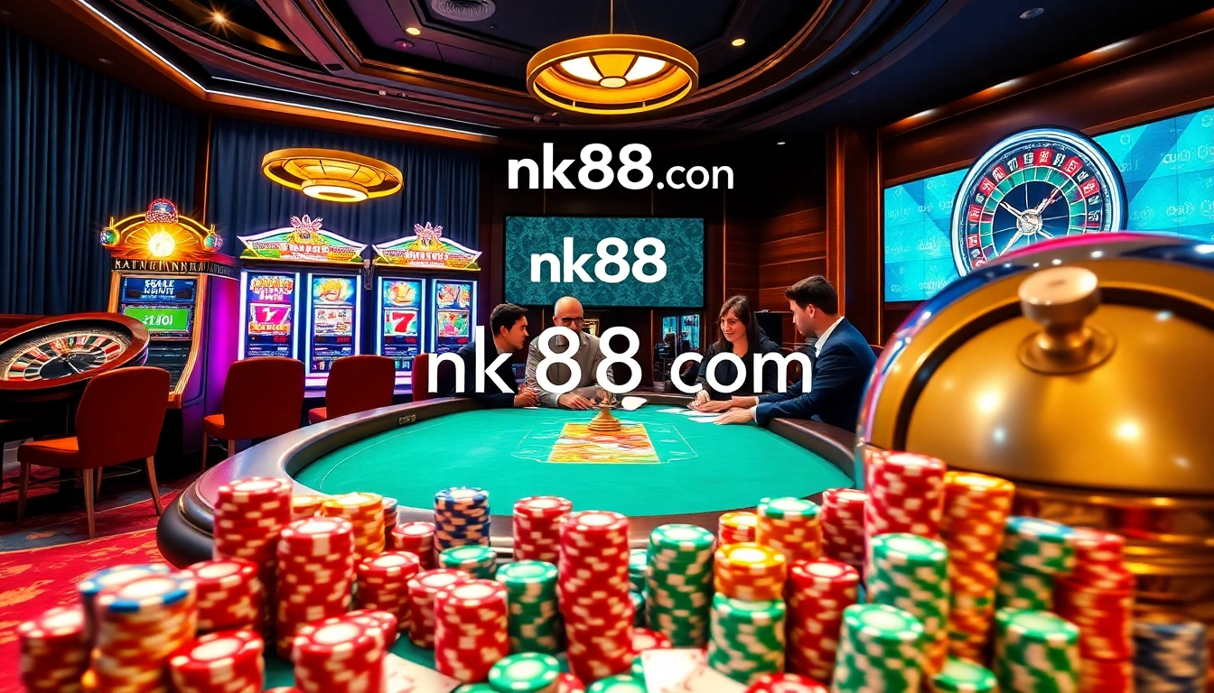 Join the thrilling games at nk88 com with exciting casino experiences and vibrant betting options.