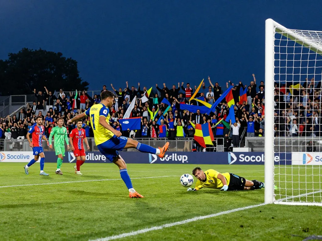 Socolive delivers live soccer excitement, featuring players in action during a thrilling match.