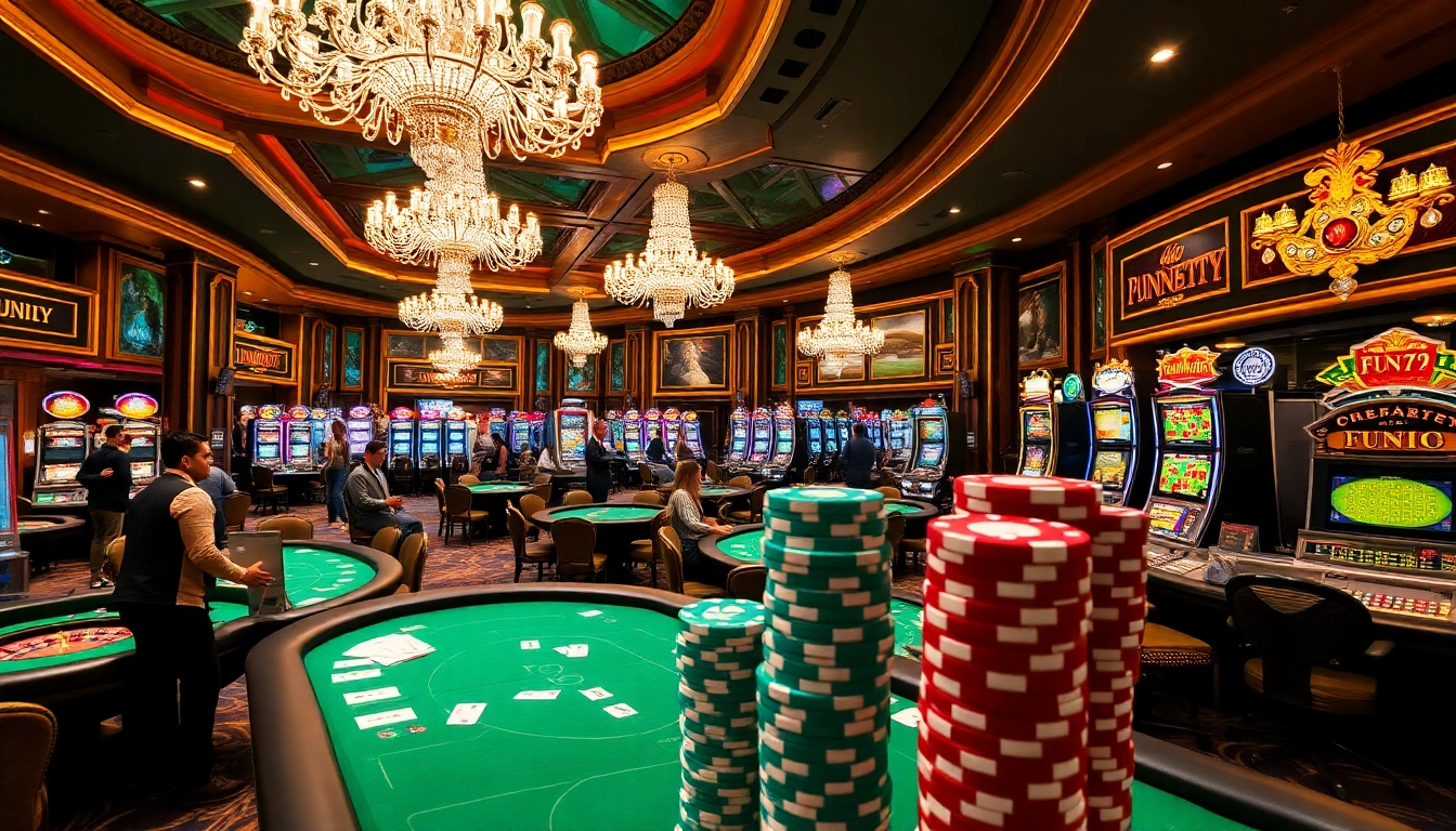 Experience excitement at FUN79 casino with vibrant gaming tables and thrilling moments.