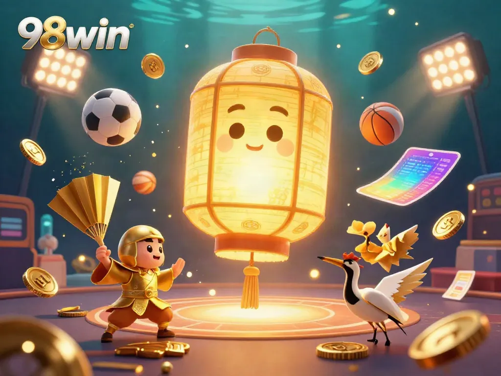 Experience thrilling action at 98win with golden lantern spirit and dynamic casino elements.
