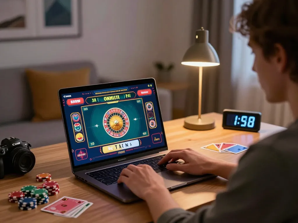 Experience dynamic betting on 68win with an engaging online roulette game, colorful scene highlighting strategy.