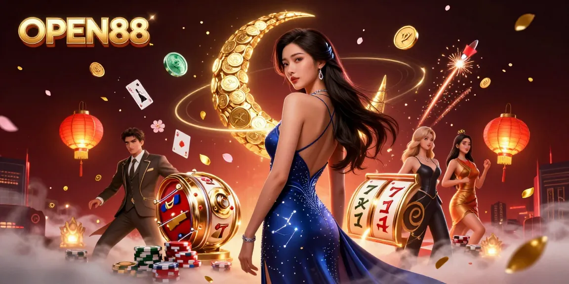 Experience thrilling wins at OPEN88 with vibrant slot games and a stunning casino atmosphere.