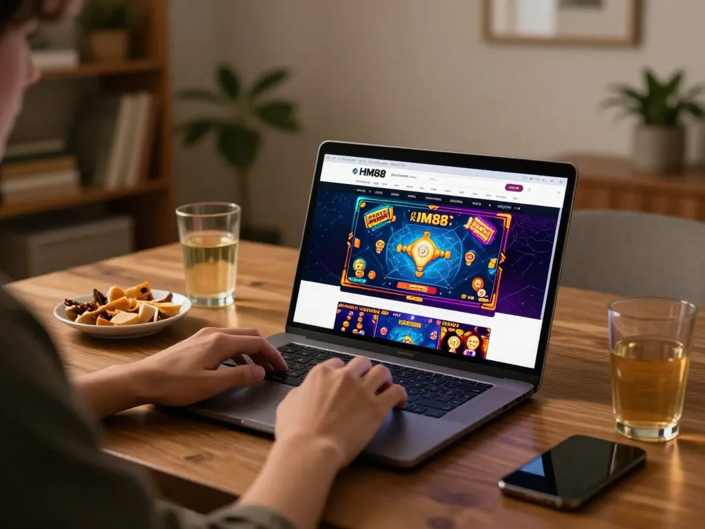 Experience exciting online gaming at HM88 from home with vibrant visuals and strategic gameplay.