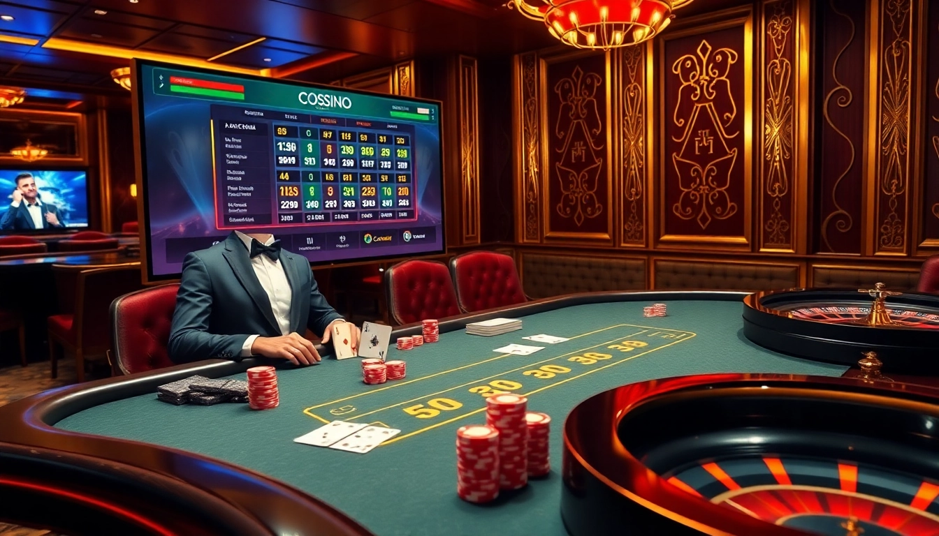 Experience high-stakes gaming at https://co88us.net/ with a luxurious casino poker table and elegant dealers.