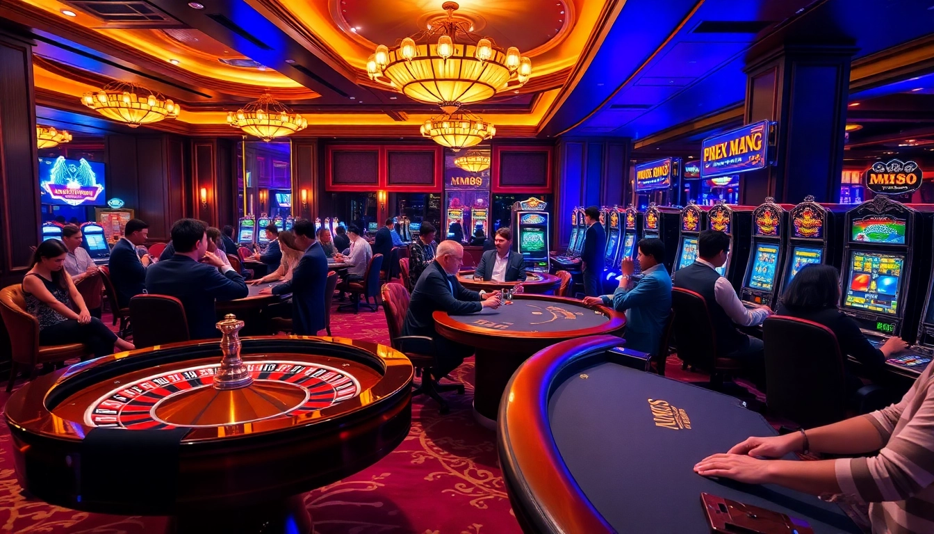 Experience thrilling gameplay at MM88.agency with vibrant casino action and engaging players.