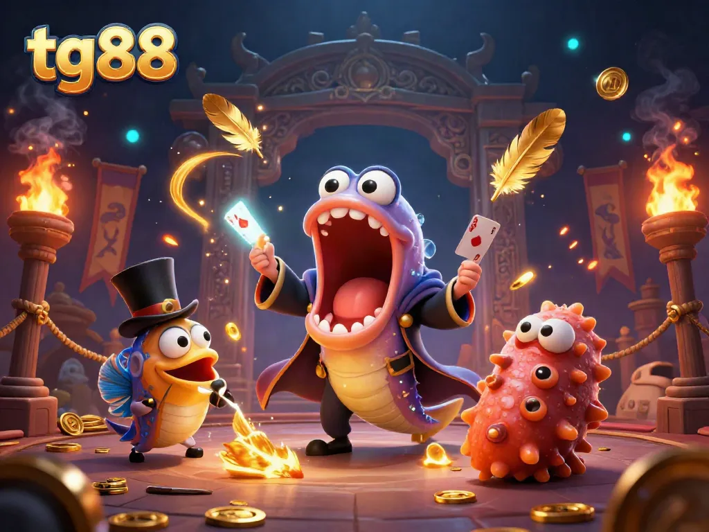 Experience exciting gaming thrills with tg88's deep-sea adventure full of fun casino surprises.